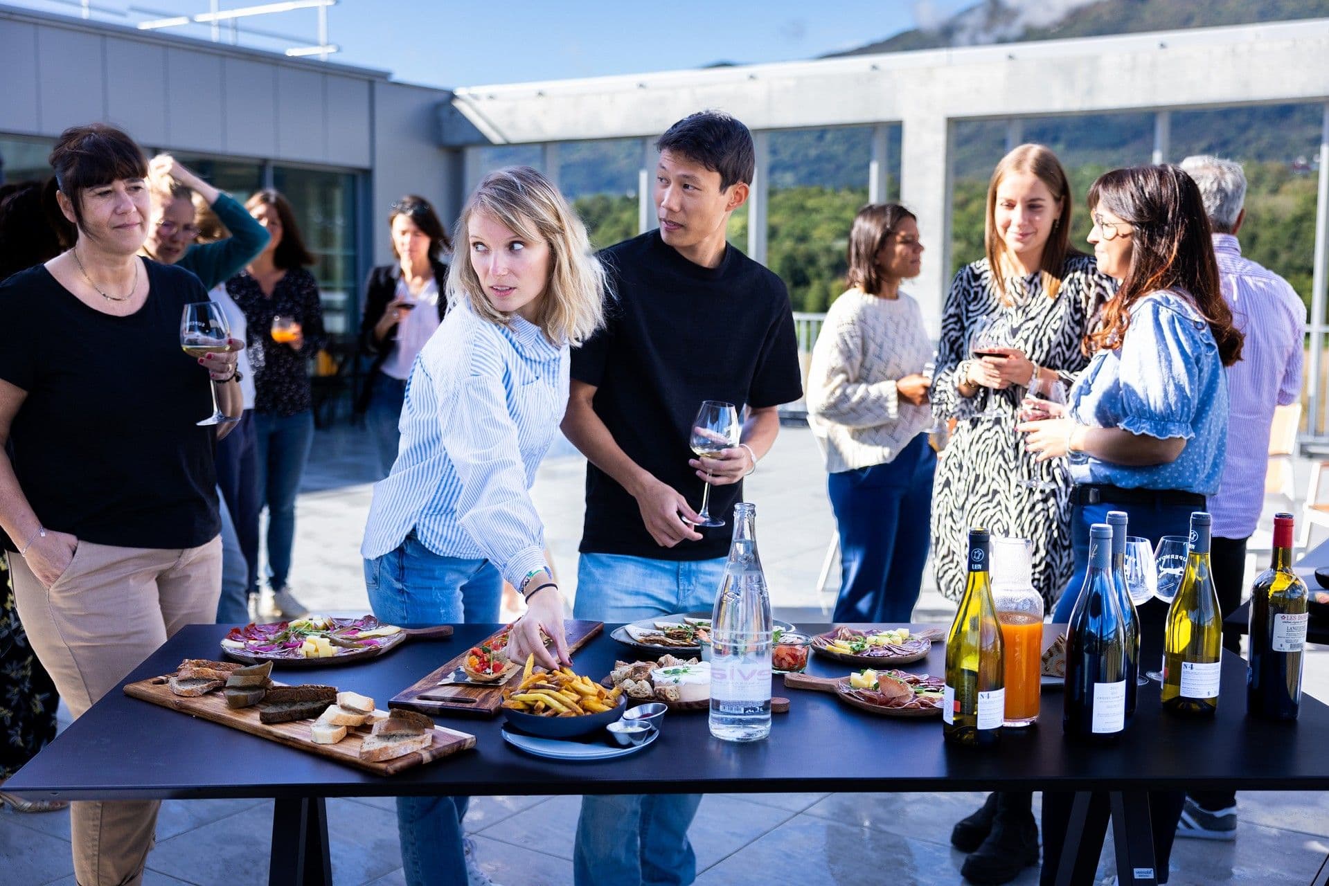 espace exceptionnel vue lac du bourget terrasse afterwork