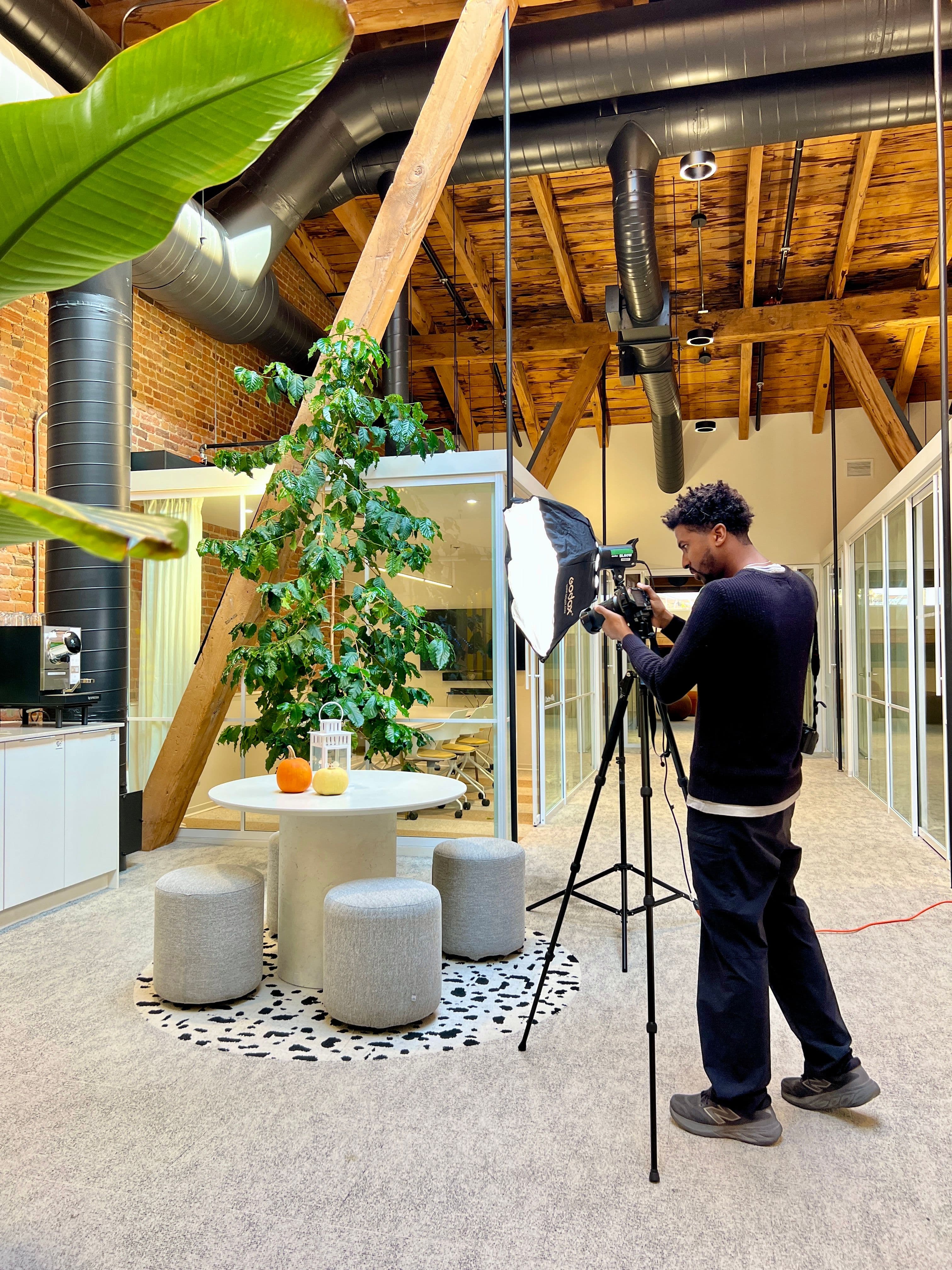 shooting photo Montréal espace