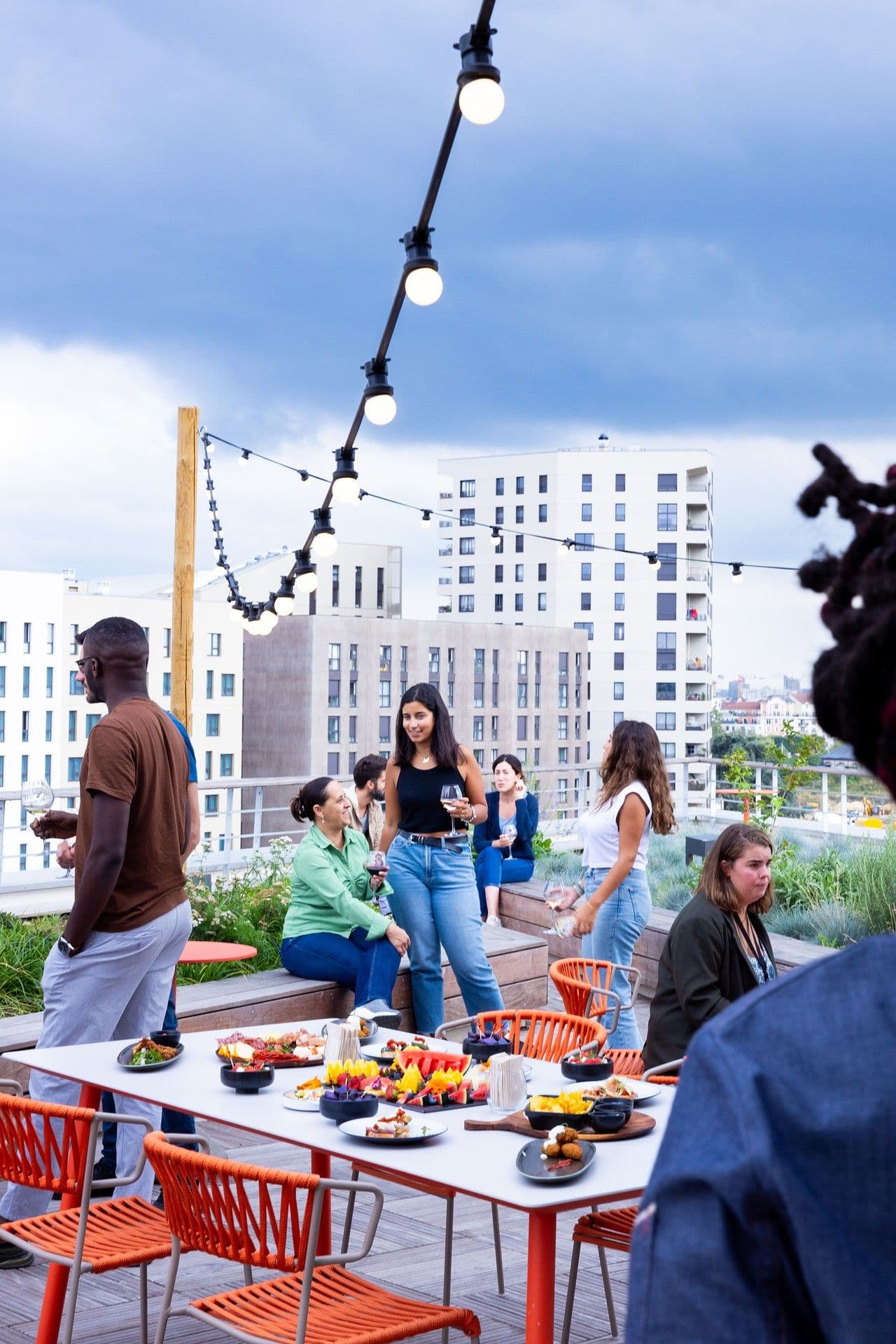 Espace événementiel terrasse rooftop Ivry-sur-seine