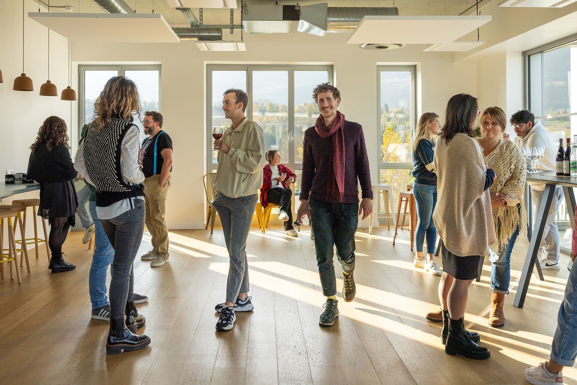 événement technolac entreprise équipe